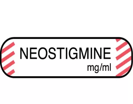 Anesthesia Label Neostigmine – Nev's Ink, Inc.