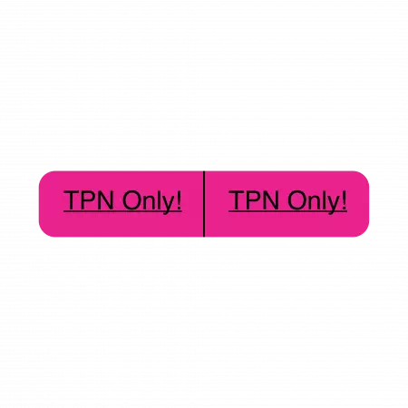 Label, TPN Only!/TPN Only! – Nev's Ink, Inc.