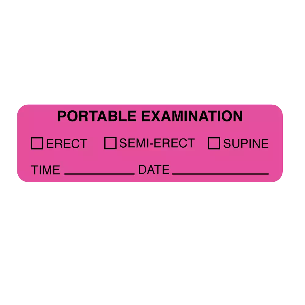 Portable Exam Labels – Portable Examination – Nev's Ink, Inc.